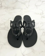 愛馬仕 Egerie Noir 涼鞋，39 碼