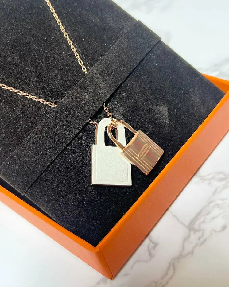愛馬仕 O Kelly 吊墜項鍊 Nata RGHW