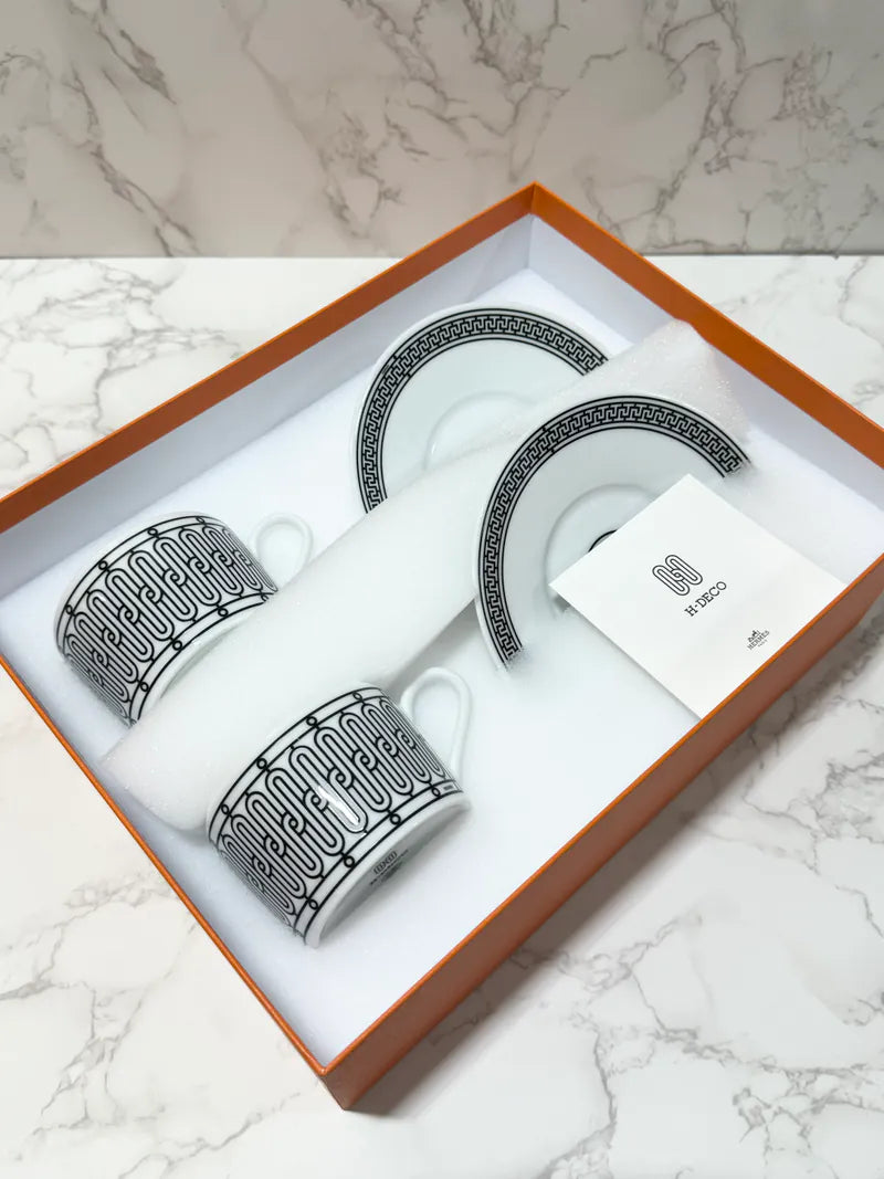 ❤️愛馬仕H Deco茶杯碟套裝